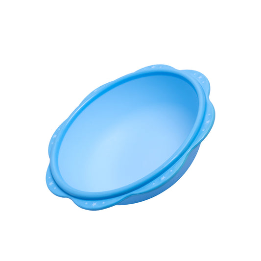 Austtbaby Petal Baby Bath Basin | 23cm Inner Diameter BPA-Free Plastic Wash Basin for Newborn Care (Pink, Green, Blue)