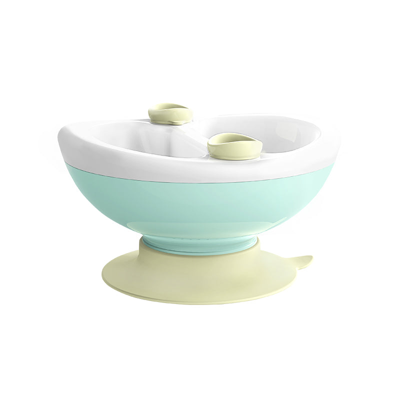 Kids Insulated Feeding Bowl - 250ml Thermal Warming Bowl with Spoon for Babies & Toddlers, BPA-Free (Mist Green, Coral Pink)