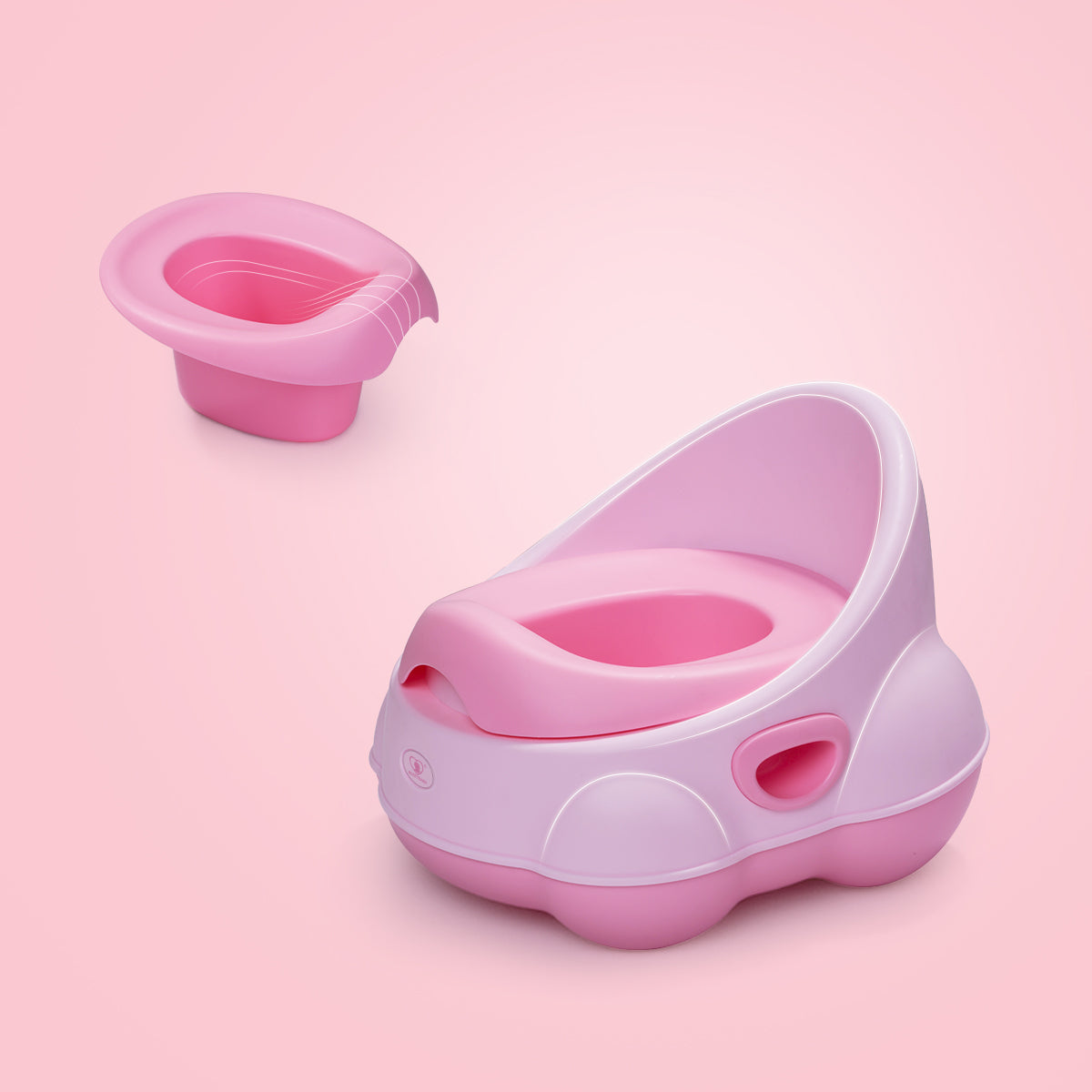 Explorer Potty Chair - Kids Training Toilet with High Back Support, 60kg Capacity, Anti-Slip Base for Boys & Girls 1-7 Years