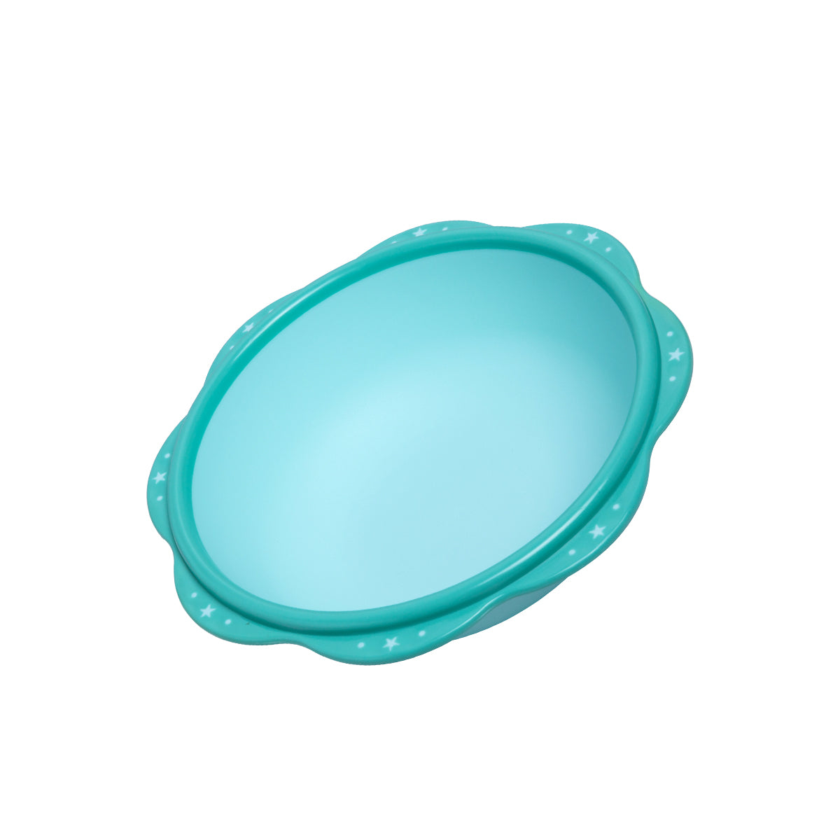 Austtbaby Petal Baby Bath Basin | 23cm Inner Diameter BPA-Free Plastic Wash Basin for Newborn Care (Pink, Green, Blue)